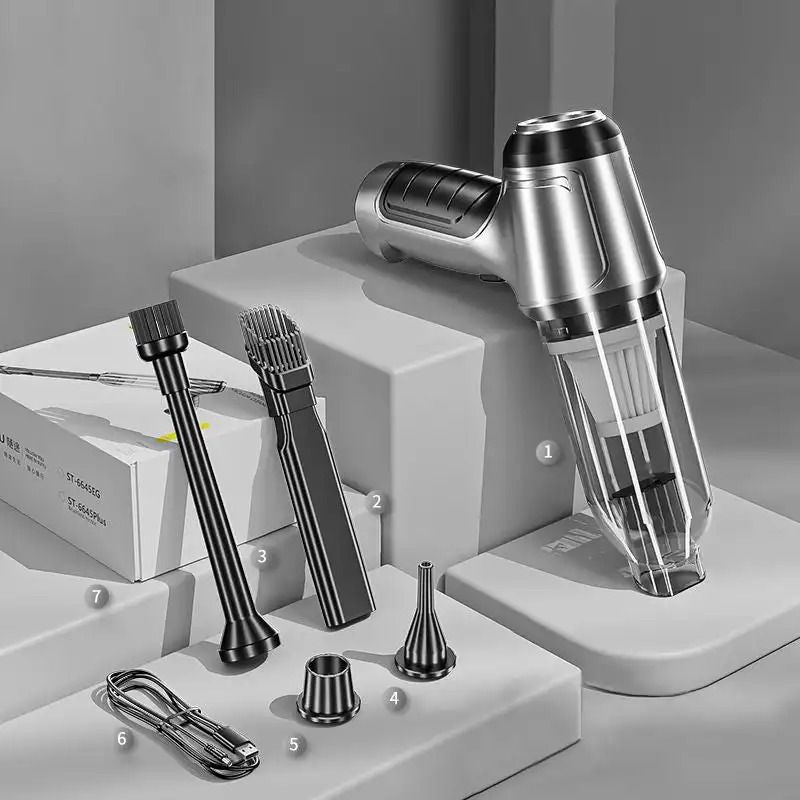 Portable Car Vacuum Cleaner &amp; Electric Air Blower