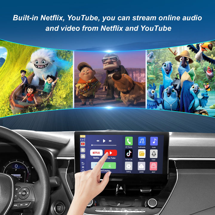 2GB+16GB-AUTOABC Wireless CarPlay Adapter – Upgrade Wired to Wireless