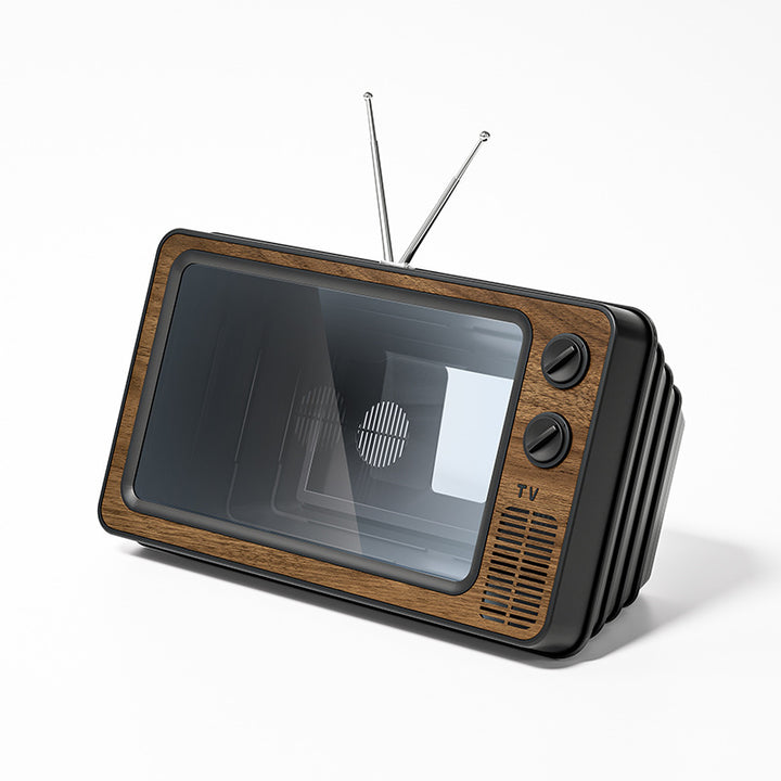 Retro TV Phone Magnifier | 12" HD Screen Amplifier For Mobile