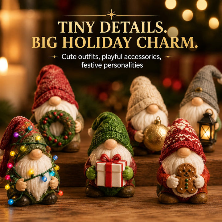 Christmas Gnome Blind Box – Festive Surprise Mini Gnome Collectible