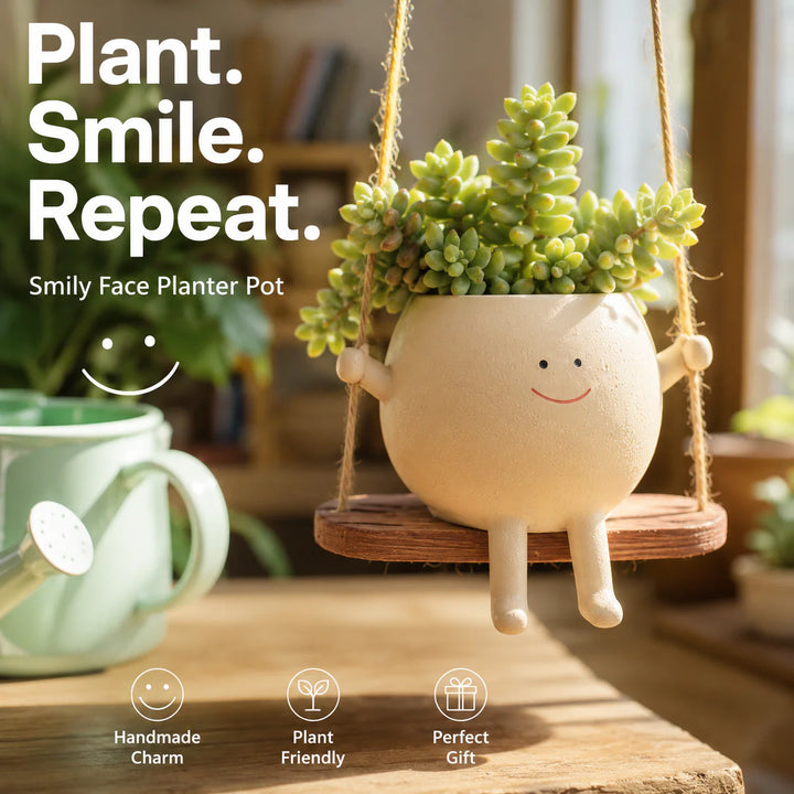 🔥Hot Sale 50% OFF🌷Smily Face Planter Pot