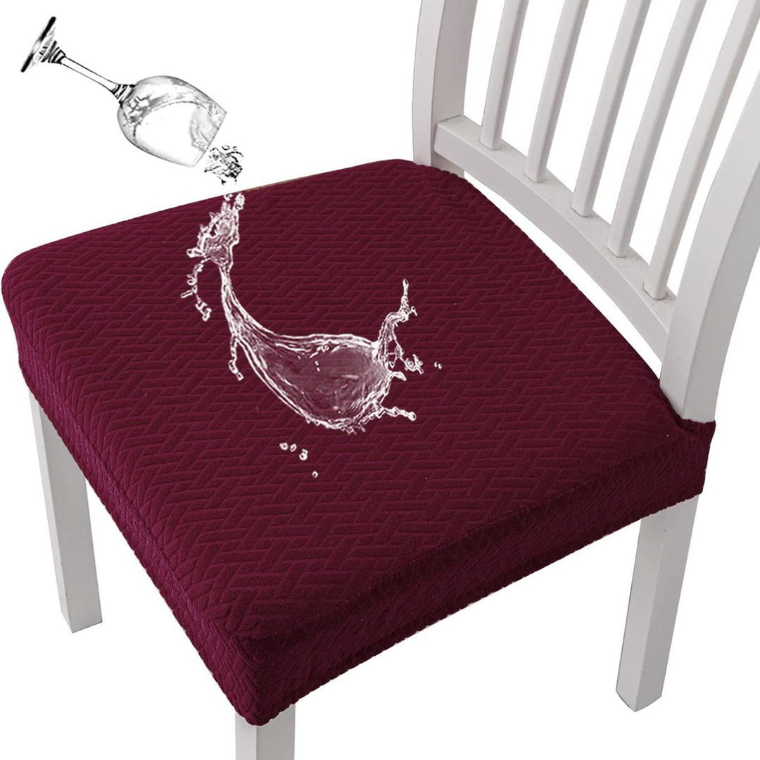 Waterproof Jacquard Chair Covers - Spill-Proof &amp; Easy to Wash