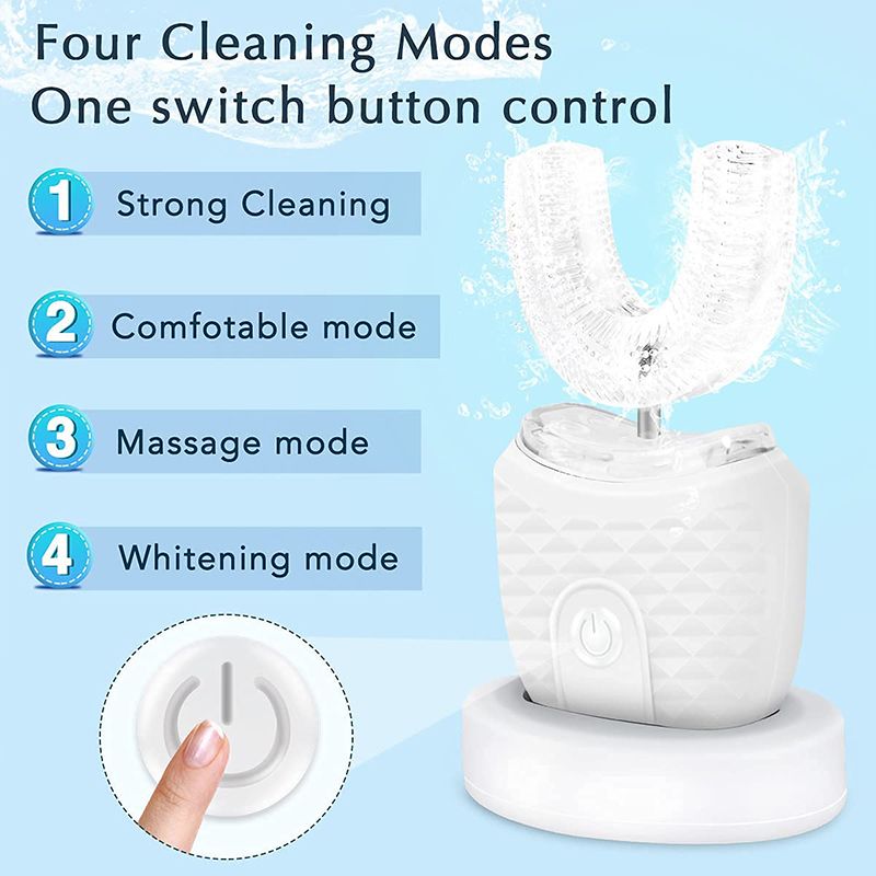 360° Hands - Free Electric Toothbrush &amp; Whitening Kit - Velloraco
