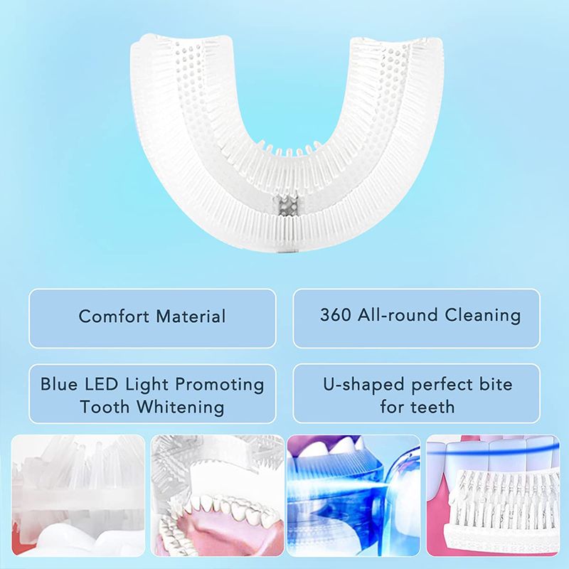 360° Hands - Free Electric Toothbrush &amp; Whitening Kit - Velloraco