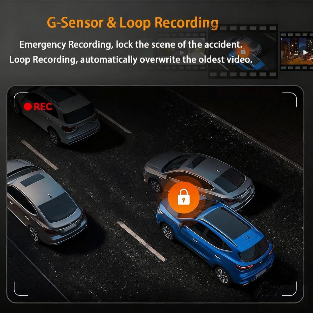 360° Quad - Vision Dashcam: Total Protection, No More Blind Spots - Velloraco
