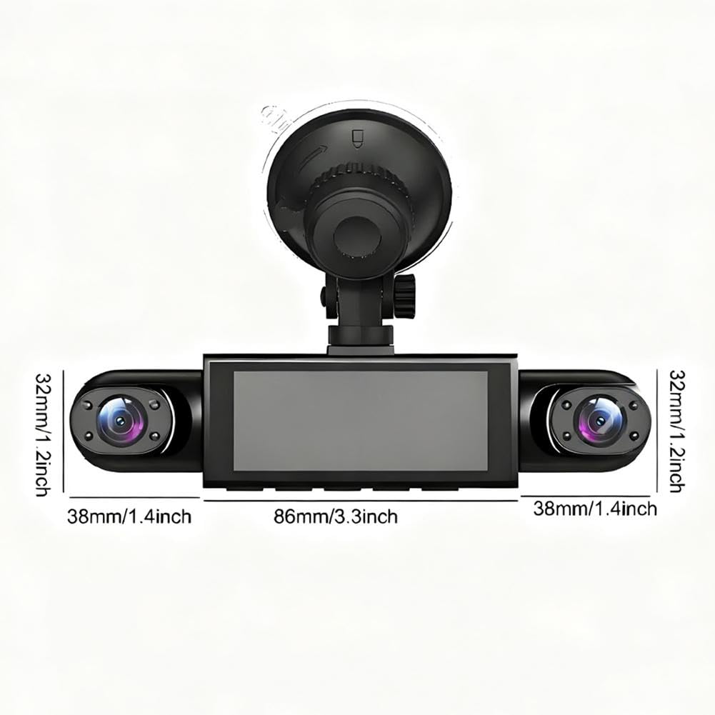 360° Quad - Vision Dashcam: Total Protection, No More Blind Spots - Velloraco