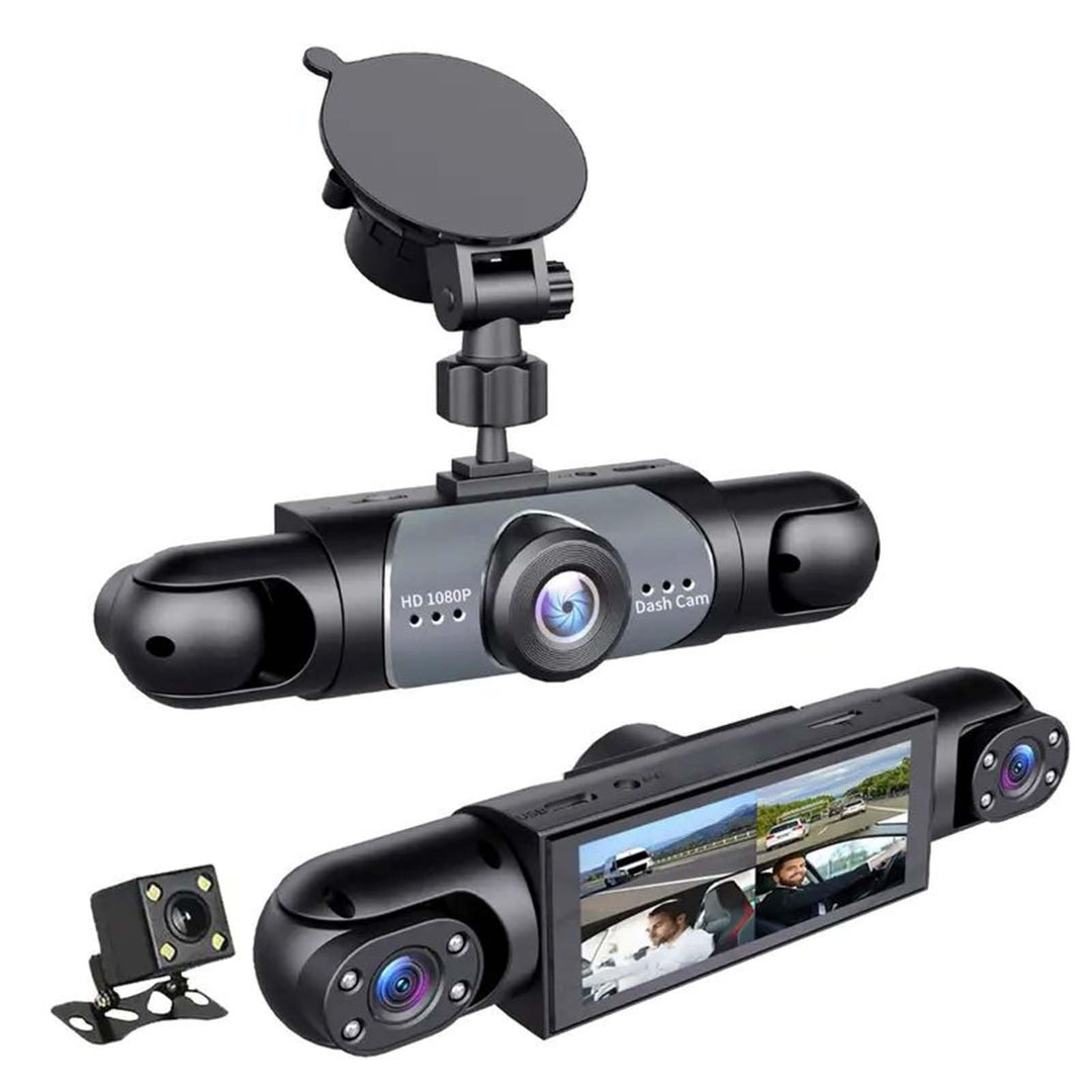 360° Quad - Vision Dashcam: Total Protection, No More Blind Spots - Velloraco