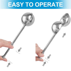 2Pcs Powder Duster for Baking | No Mess, No Clog, One-Handed