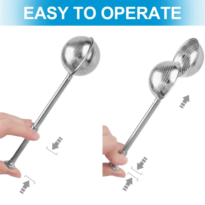 2Pcs Powder Duster for Baking | No Mess, No Clog, One-Handed