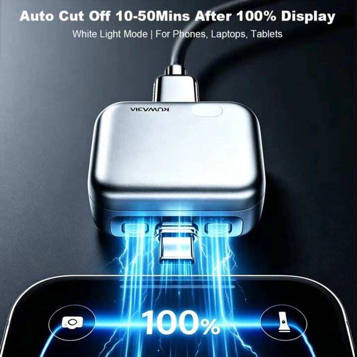 Type-C to Type-C Auto Stop Charger Adapter for Phones &amp; Gadgets