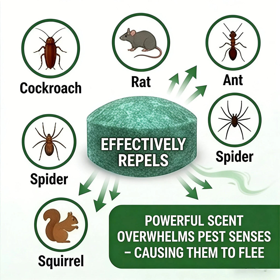 Natural Peppermint Oil Rodent Repellent Balls (12-Pack)