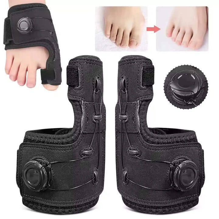 Bunion Corrector with Adjustable Knob | Hallux Valgus Relief