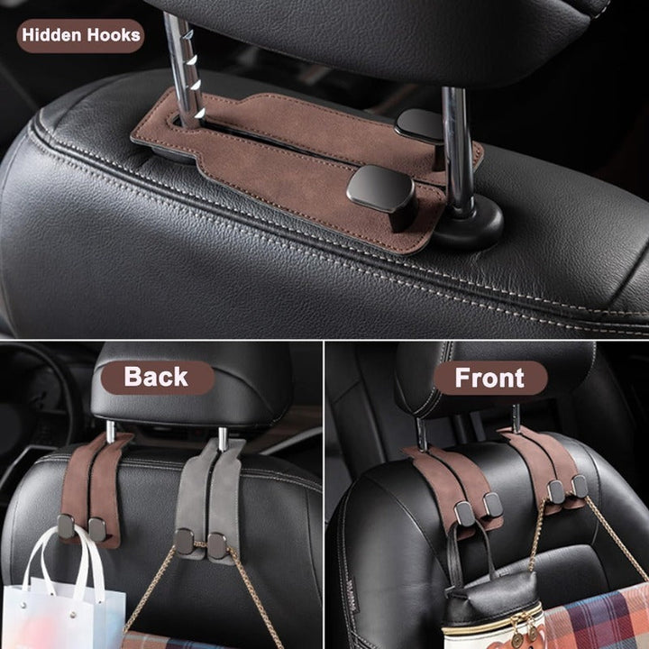 2-Pack Car Seat Back Hangers – Easy-Reach Storage to Stop Back-Straining