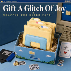 Windows-Style Folder Wallet — A Playful Home for Cards and Cash