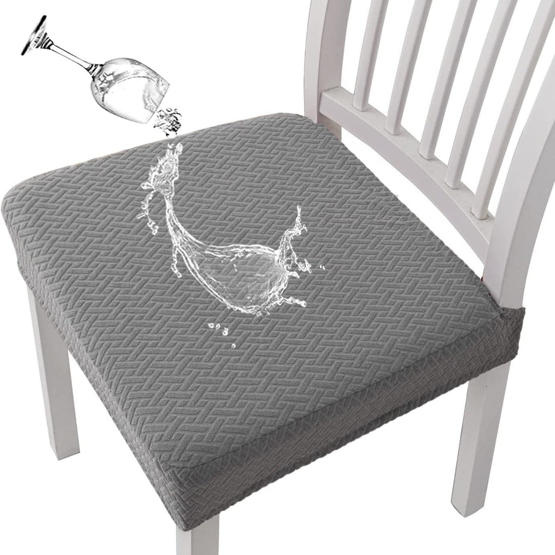 Waterproof Jacquard Chair Covers - Spill-Proof &amp; Easy to Wash