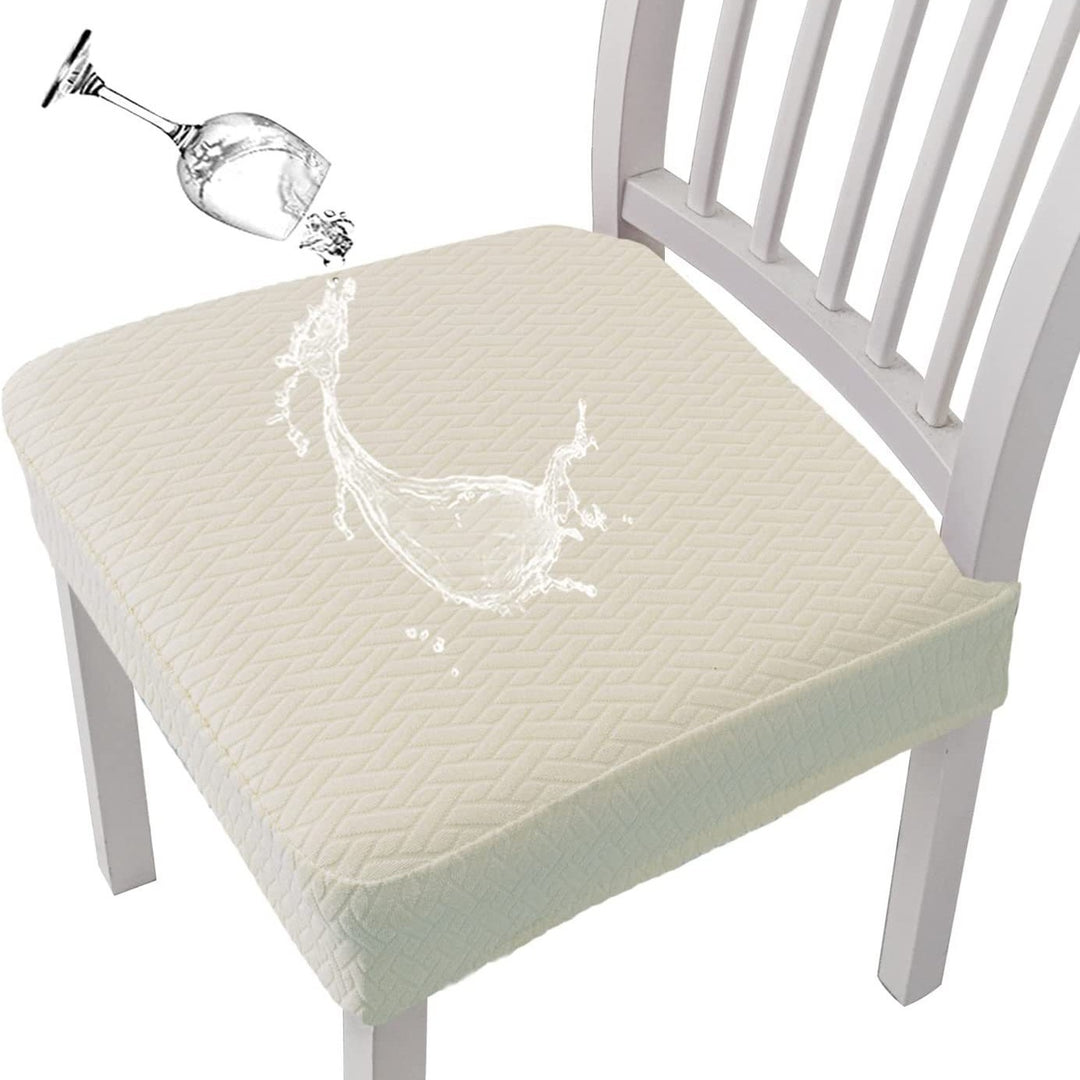 Waterproof Jacquard Chair Covers - Spill-Proof &amp; Easy to Wash