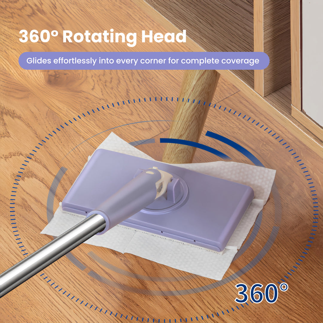 Mini Mop for Tight Spaces – Hands-Free Cloth Cleaning Tool