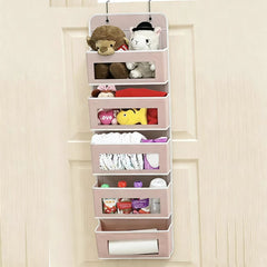 5-Tier Hanging Organizer with Mesh Pockets – Large Capacity Storage