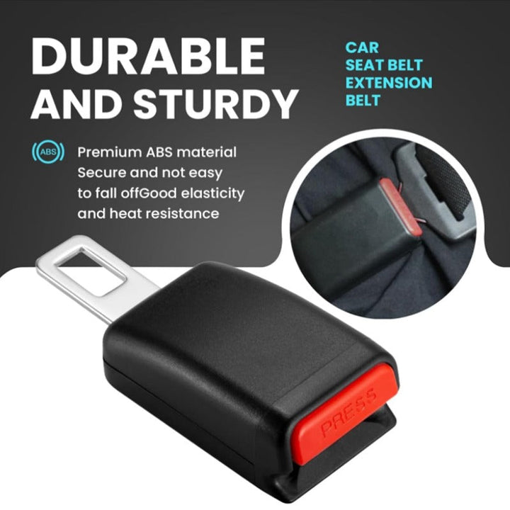 Velloraco Easy-Click Car Seat Belt Extender (2-Pack)
