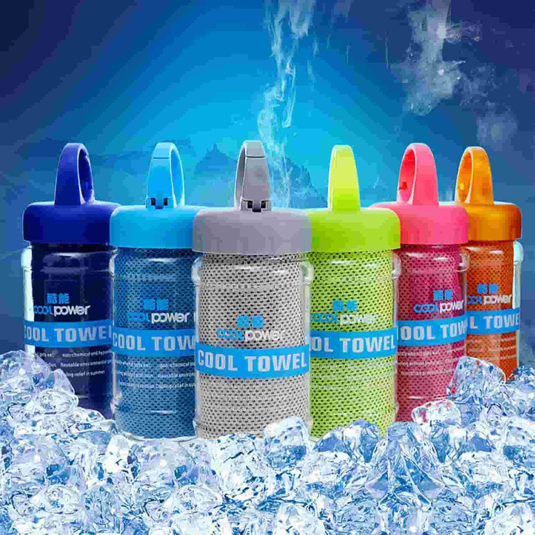 2-Pack Cooling Towels – Hyper-Evaporative Microfiber for Hot Days