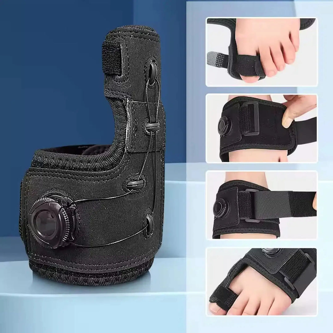 Bunion Corrector with Adjustable Knob | Hallux Valgus Relief