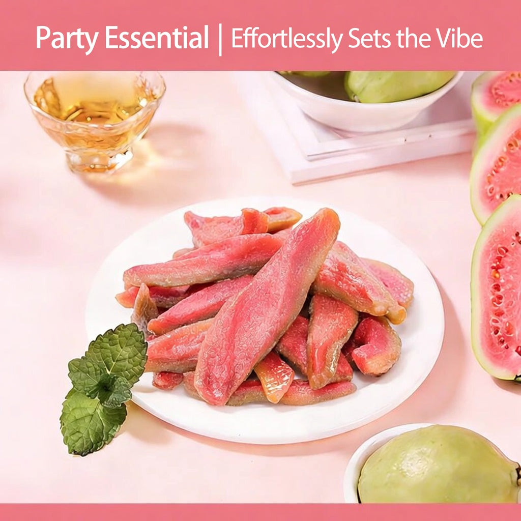 Say goodbye to high-calorie guilt! Satisfy your cravings with ourfiber-rich Red Guava slices