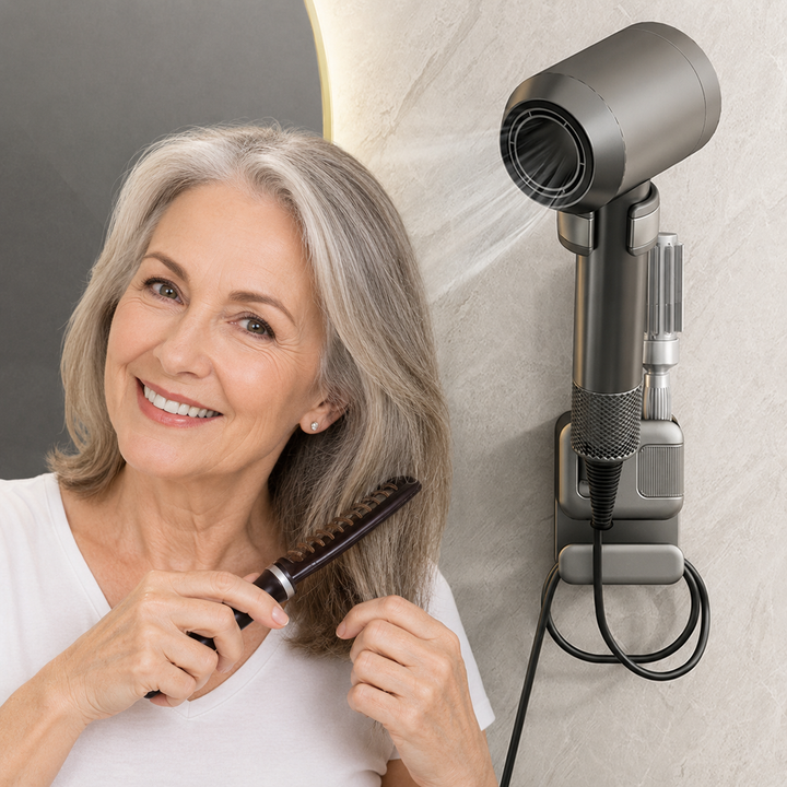 Precision Foldable Hands-Free Dryer Cradle | Relax Your Arms