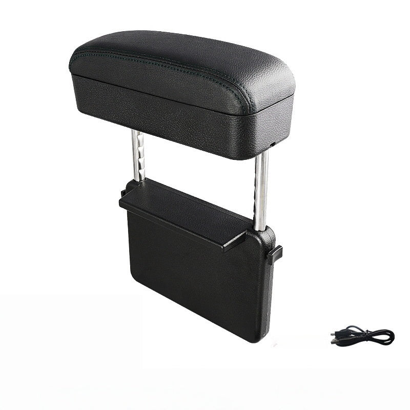 Car Armrest Extender with Wireless Charging | Adjustable Elbow Support