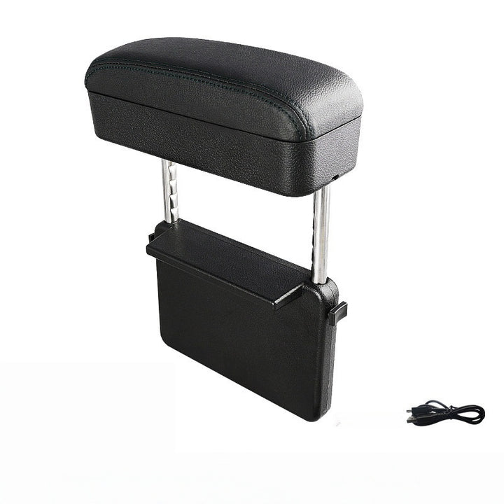 Car Armrest Extender with Wireless Charging | Adjustable Elbow Support