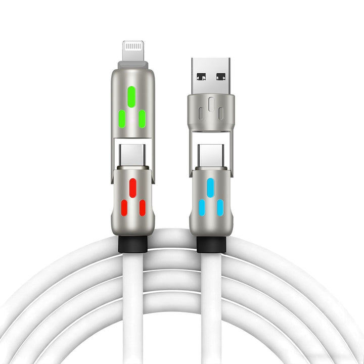 6.6FT 4-in-1 USB C Cable 240W – Fast Charging Cable for All Devices