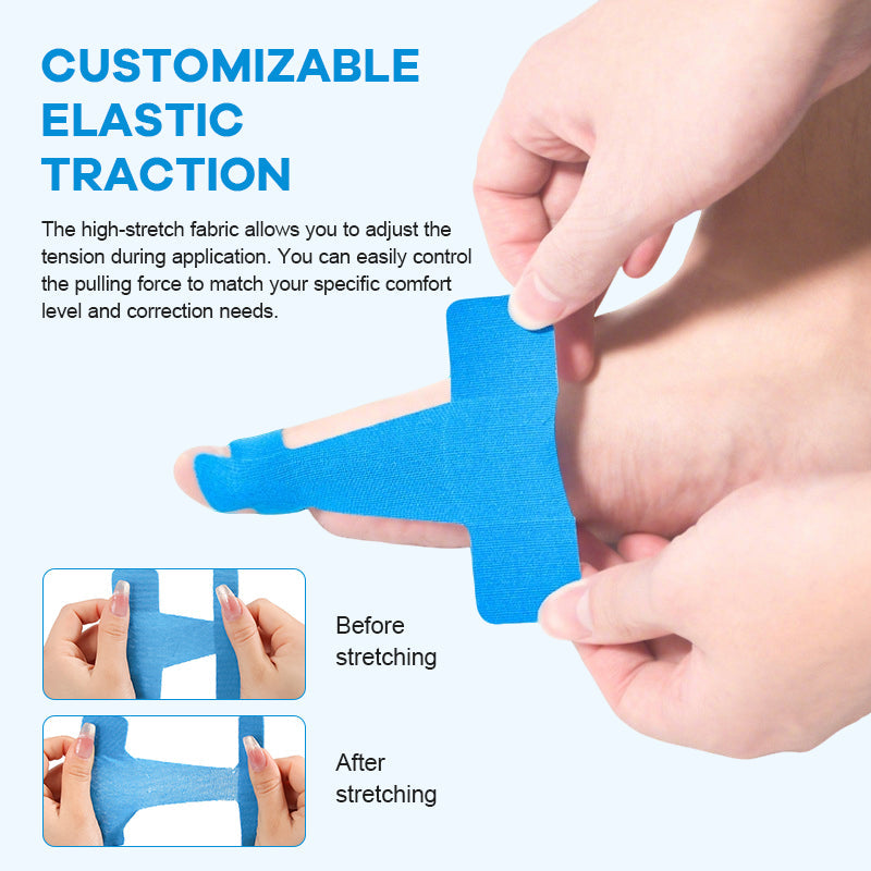 Toe Support Straps for Comfortable, Gentle Foot Relief