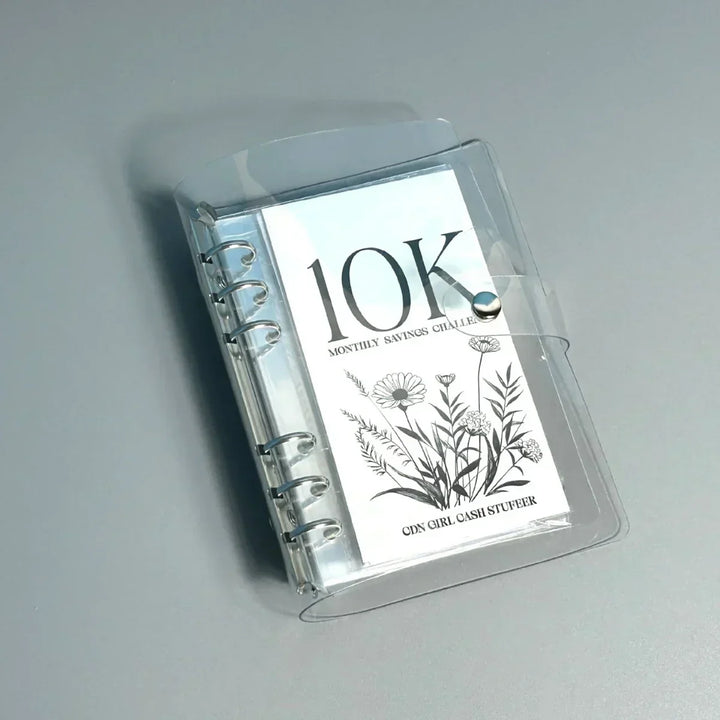 12-Month Envelopes Money-Saving Challenges Binder