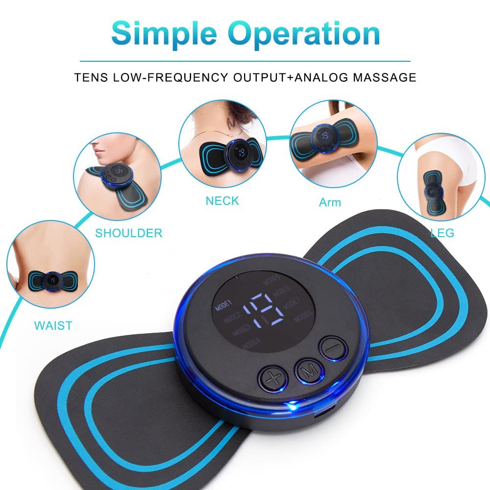 Tiny EMS Device. Real Pain Relief. No Pills.