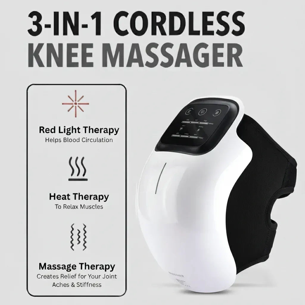 Smart All-In-One Joint Relief Console | Triple-Action Deep Tissue Therapy Station