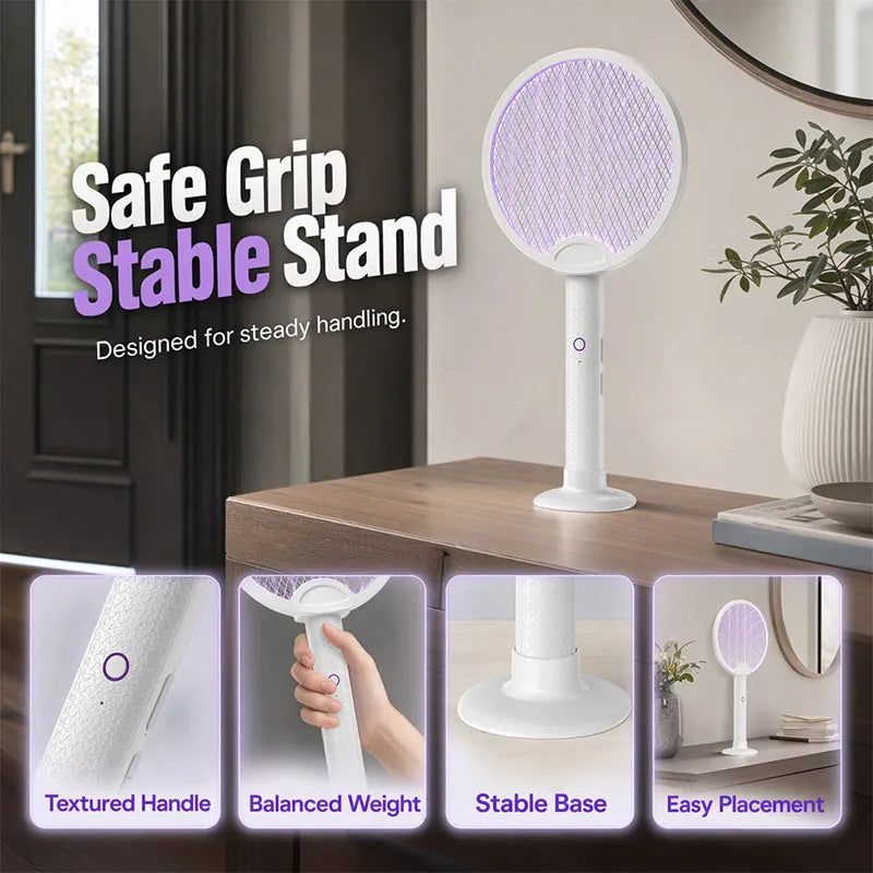 3000V Electric Fly Swatter for Indoor &amp; Outdoor