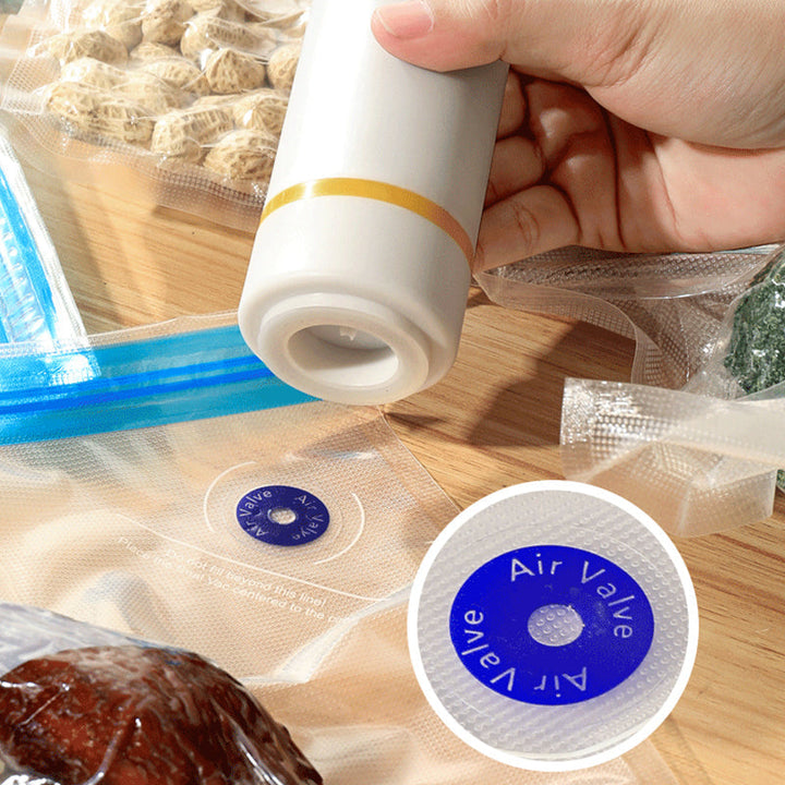 Vacuum Sealer + Zipper Bags - M(21*22cm/8.2*8.6in)-Zipper Bags