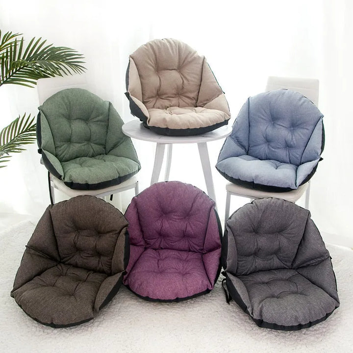 Linen Chair Seat Cushion for Everyday Sitting Comfort