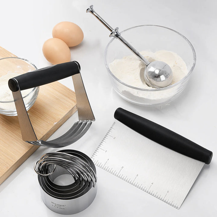 Ergonomic Pastry Tool Set | Easy Grip Baking Kit for Seniors