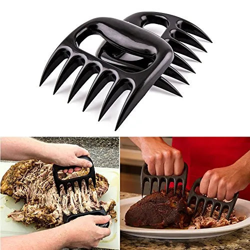 6-Piece BBQ Tool Set | Heat Resistant Gloves, Claws &amp; Kit