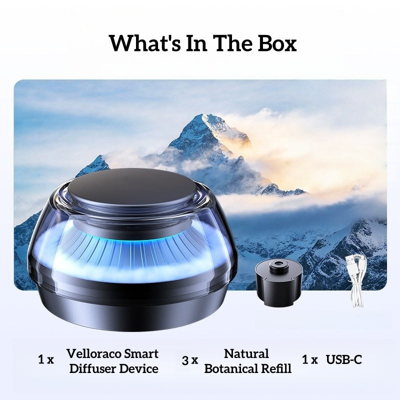 Smart Car Mist Diffuser | Pure Waterfall Luxury Air Freshener