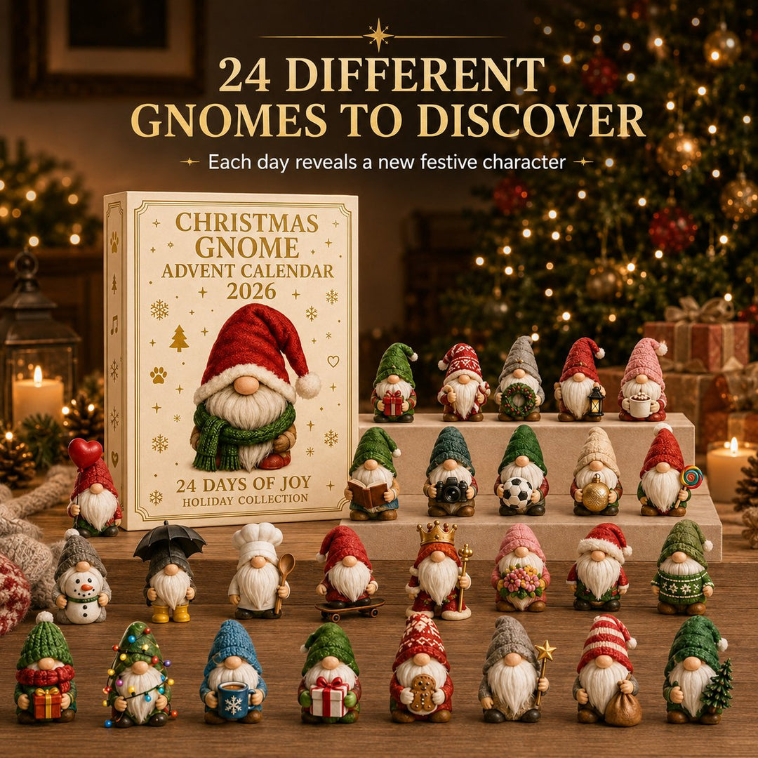 Christmas Gnome Blind Box – Festive Surprise Mini Gnome Collectible