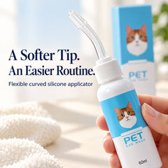 4 fl oz  Ear Cleaner for Dogs &amp; Cats – Gentle Itch Relief &amp; Odor Control