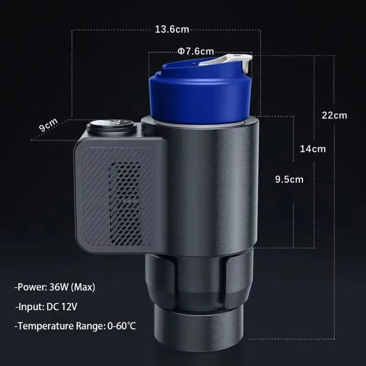 2-in-1 Smart Car Cup Holder — Keeps Drinks Hot or Cold While You Drive
