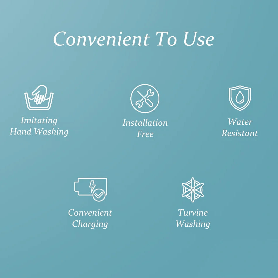 PureCare Portable Washing Machine — Mini Personal Washer for Underwear &amp; Travel