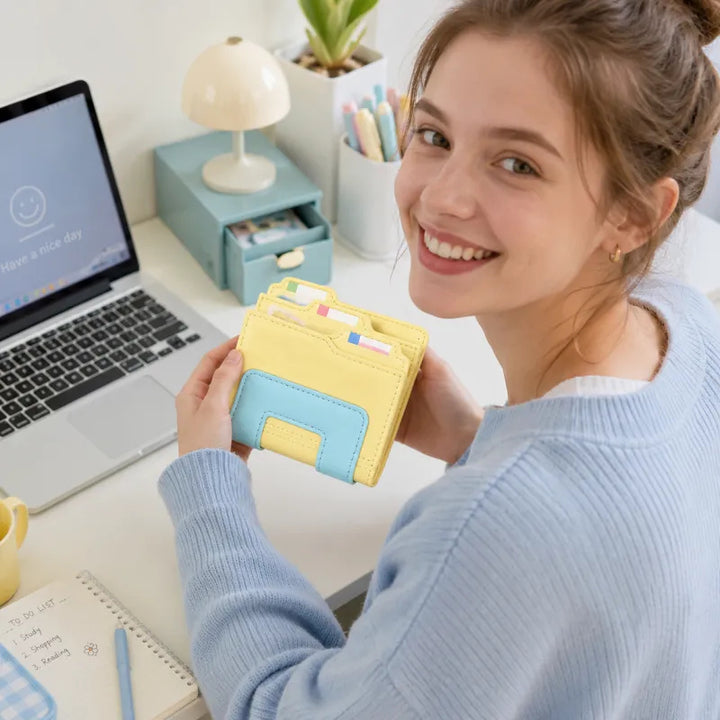 Windows-Style Folder Wallet — A Playful Home for Cards and Cash