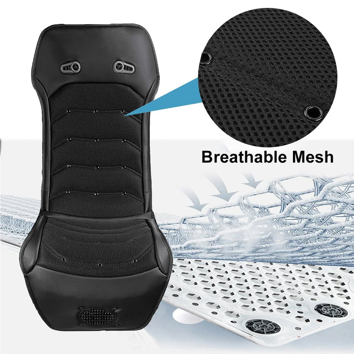 Continuous Airflow Cooling Cushion for Car Leather Seats