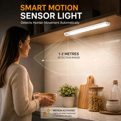 Rechargeable Motion Sensor LED Light – 3 Color Modes, Magnetic Mount