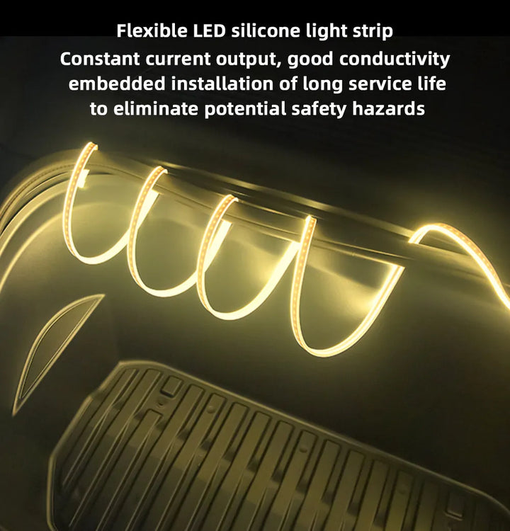 Tesla Model 3/Y Sequential LED Trunk Light | Ambient Upgrade