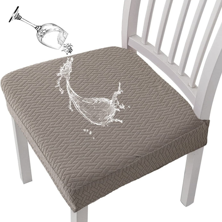 Waterproof Jacquard Chair Covers - Spill-Proof &amp; Easy to Wash