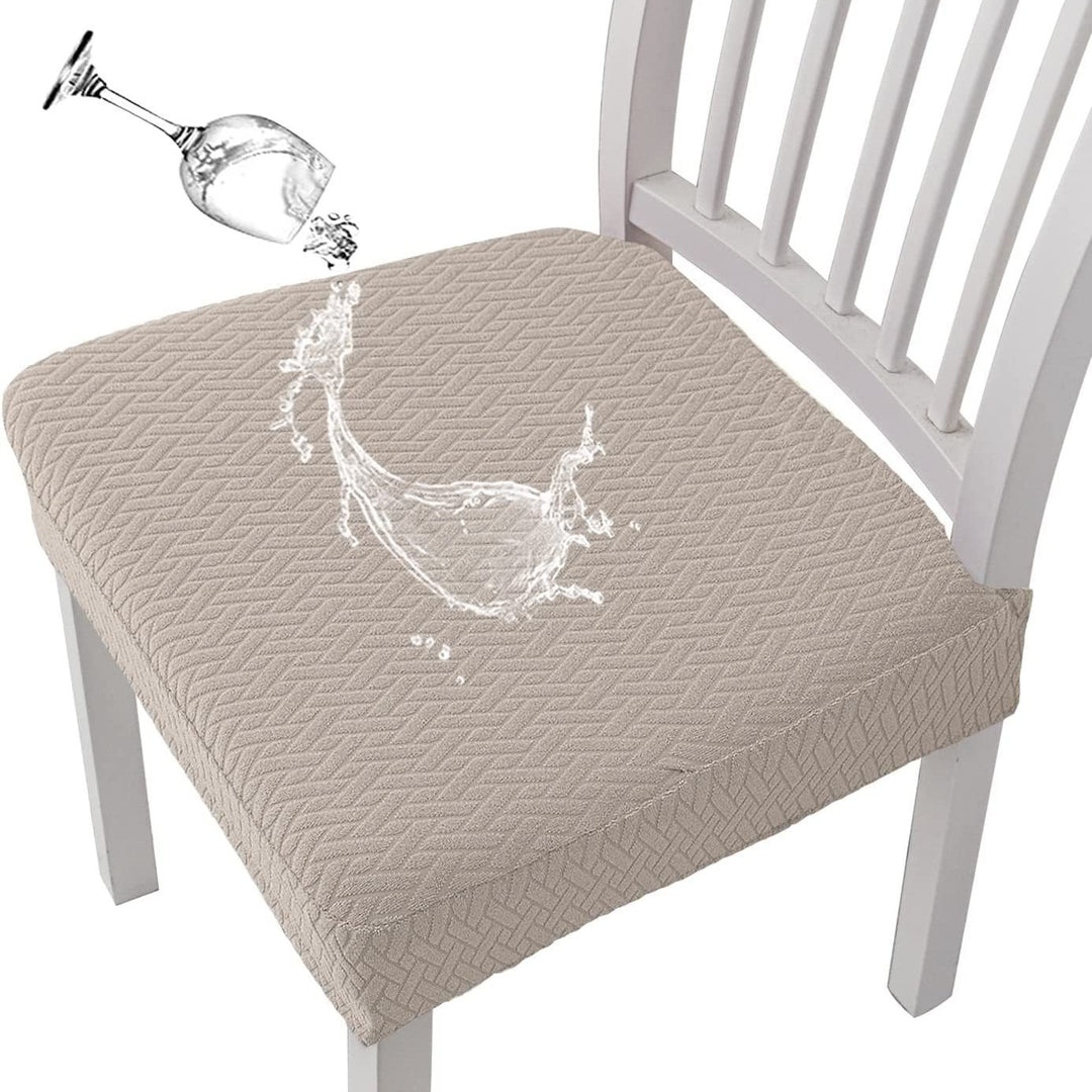 Waterproof Jacquard Chair Covers - Spill-Proof &amp; Easy to Wash